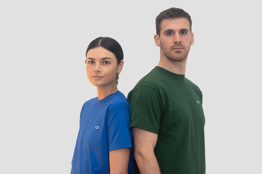 Stylish apparel featuring models demonstrating the best strength exercises for beginners and pros