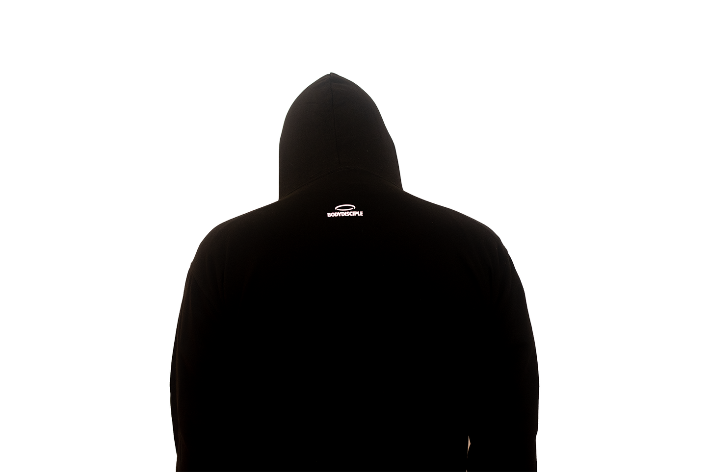 Men's Black Hoodie from BodyDisciple with a Comfortable Fit and Stylish Design