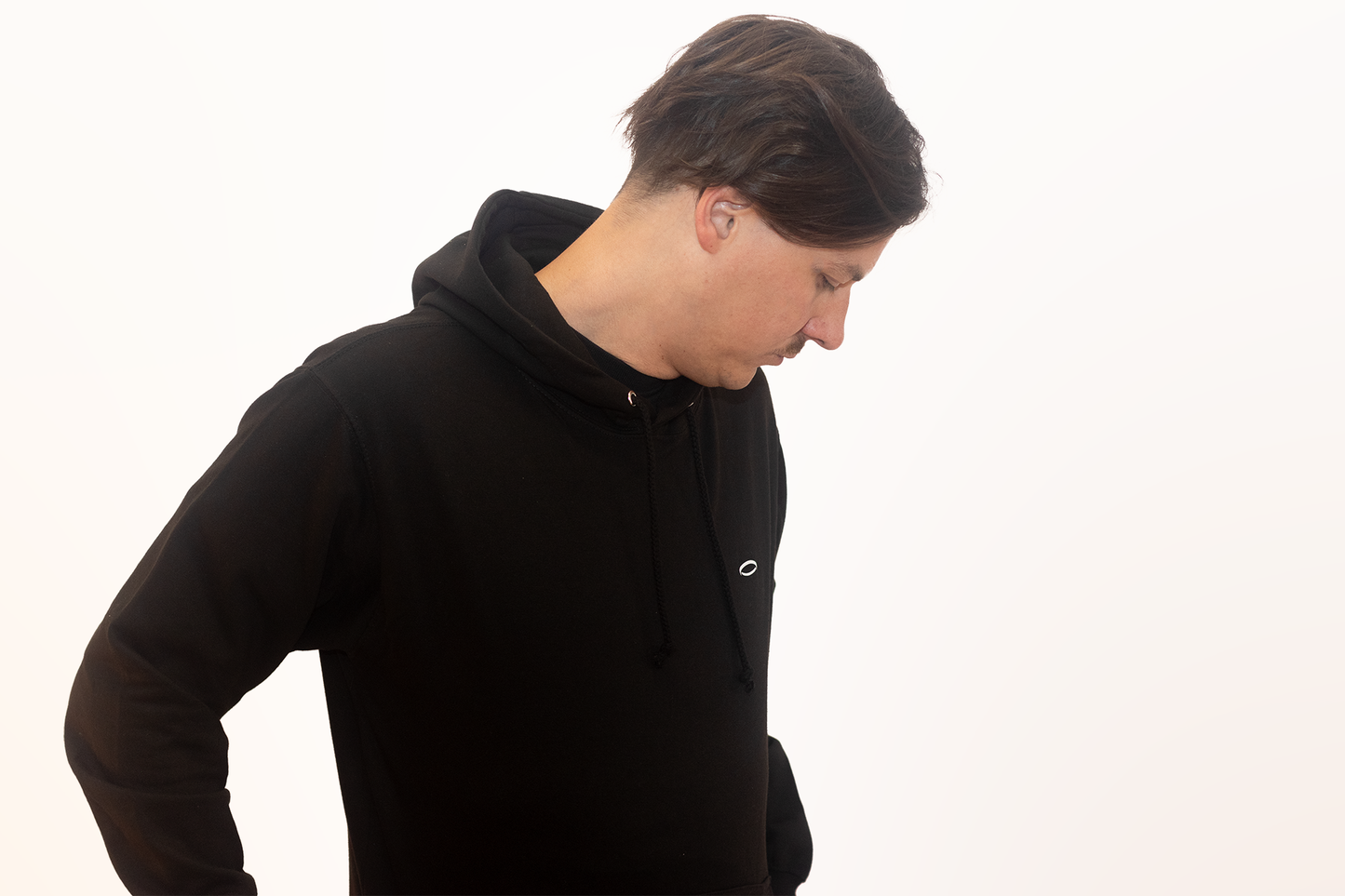 Men's Black Hoodie from Bodydisciple featuring a comfortable fit and stylish design for athletic wear