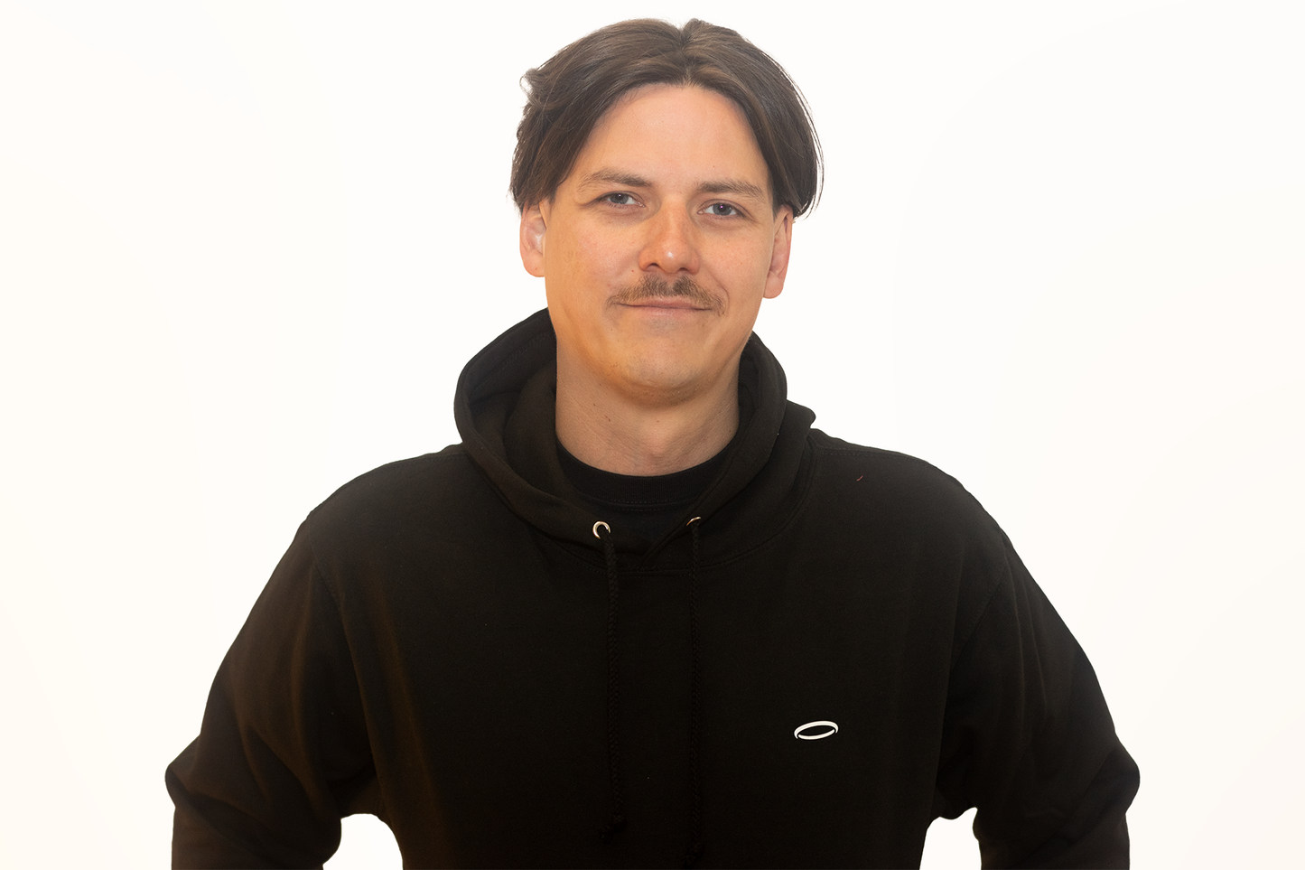 Men's Black Hoodie from BodyDisciple featuring a comfortable fit and stylish design