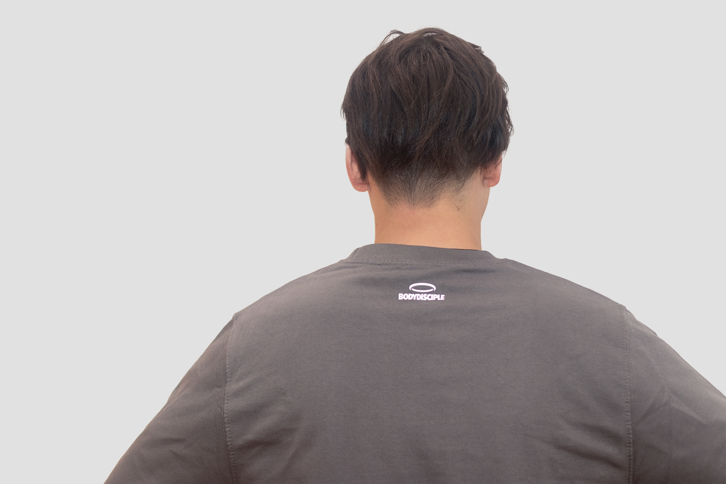 Men's Stone Sweatshirt by BodyDisciple featuring a simple back design and comfortable fit