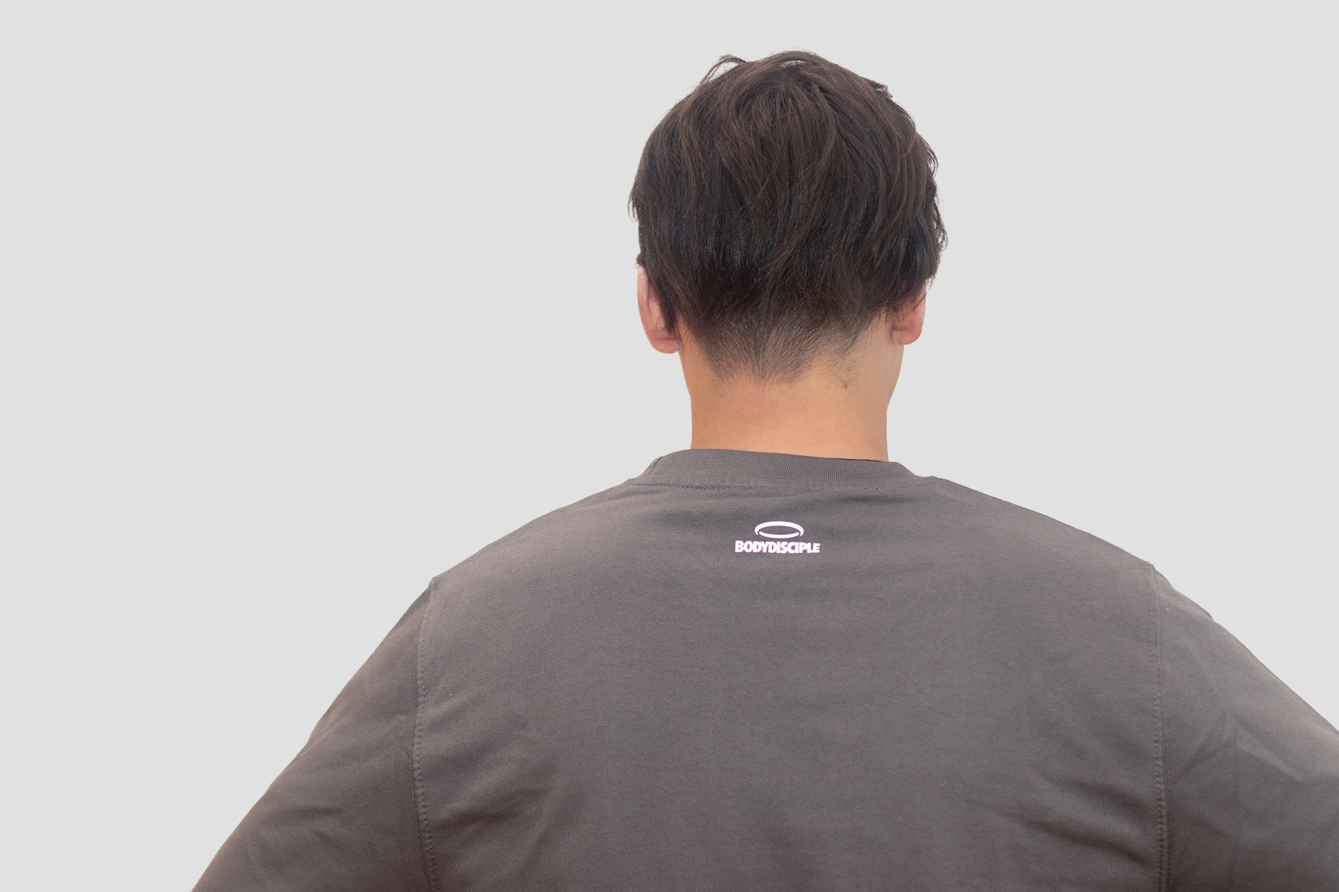 Men's Stone Sweatshirt by BodyDisciple featuring a simple back design and comfortable fit